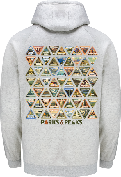 NATIONAL PARKS BUCKET LIST HOODIE + PATCHES