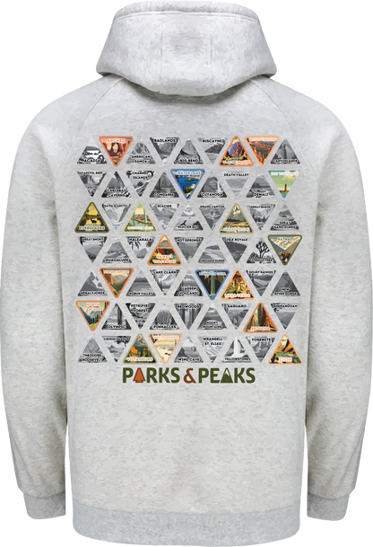 NATIONAL PARKS BUCKET LIST HOODIE + PATCHES