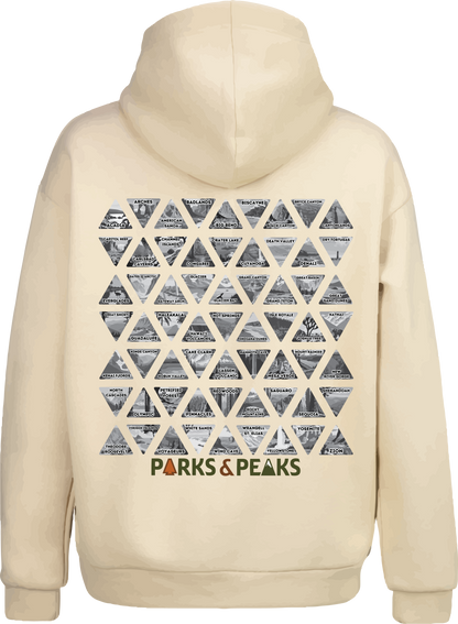 NATIONAL PARKS BUCKET LIST HOODIE + PATCHES