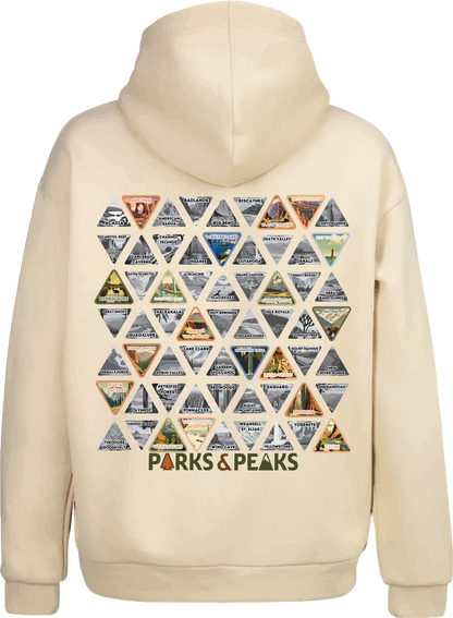 NATIONAL PARKS BUCKET LIST HOODIE + PATCHES